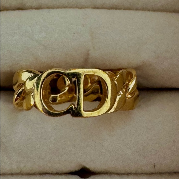 CHRISTIAN DIOR 
 Danseuse Etoile Chain Ring L - Picture 7 of 7